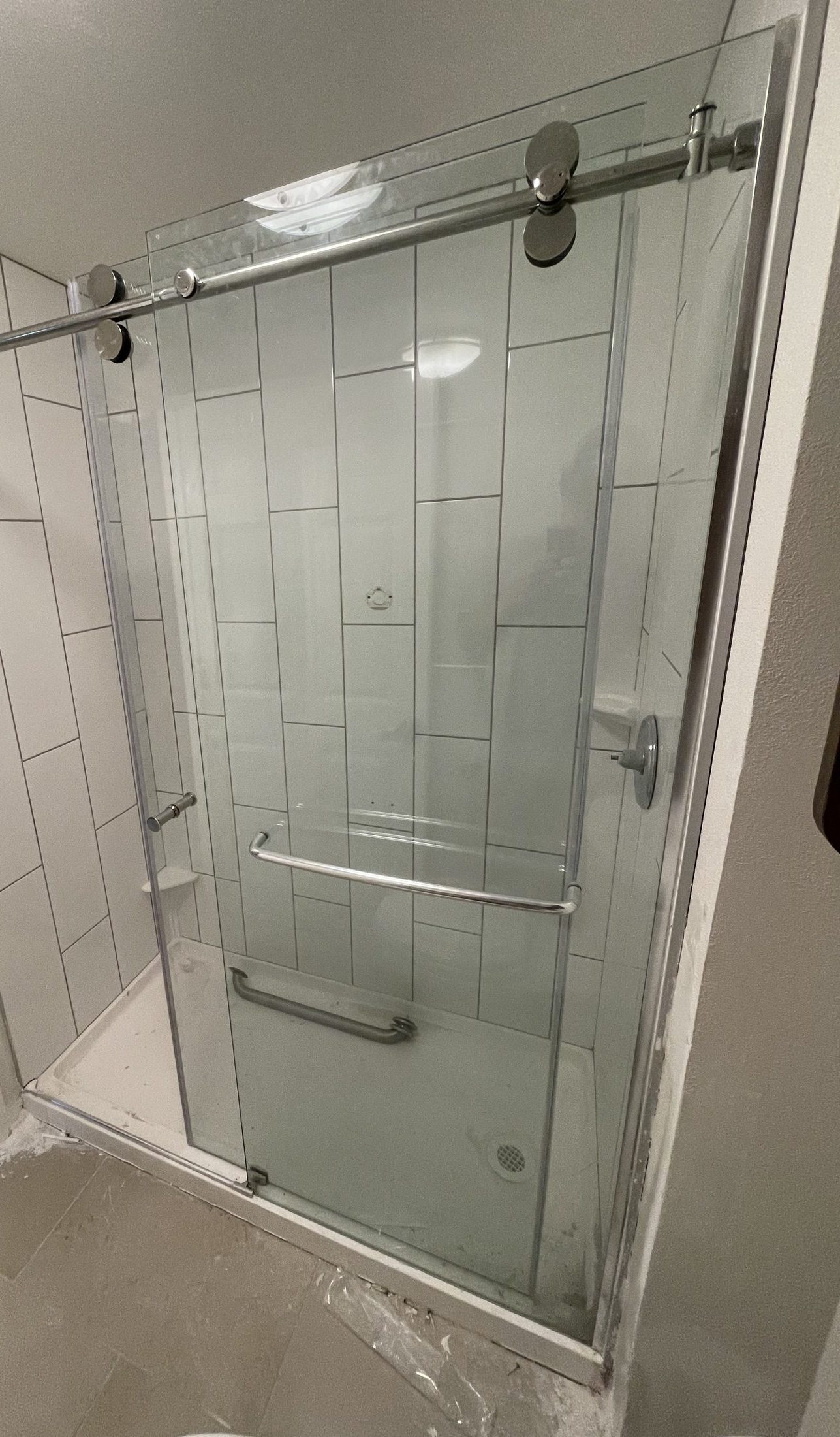 Frameless Glass Shower